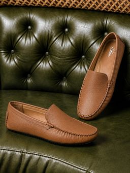 Campus - Elan-19 Tan Men Loafers
