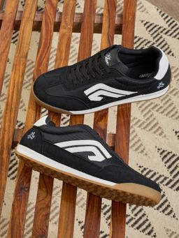 Campus - ELAN-13 Black Men Sneakers