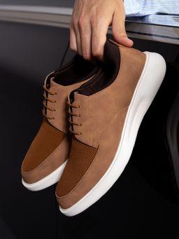 Campus - ELAN-16 Tan Men Sneakers