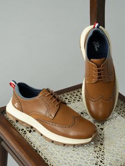 Campus - ELAN-21 Tan Men Sneakers