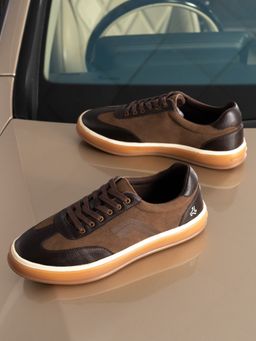 Campus - ELAN-22 Brown Men Sneakers
