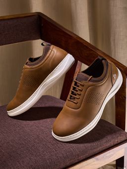 Campus - ELAN-28 Tan Men Sneakers