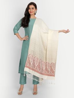 HK colours of fashion - Woven Design Stole