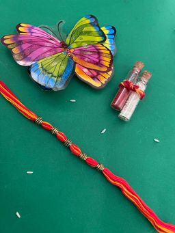 Digital Dress Room - Simple Beads Rakhi Thread Rakhi