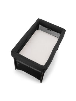 Nuna - PAAL Playard–Bassinet-Padded Edges-Removable & Adjustable Mattress Height–Caviar