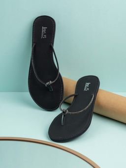 Inc.5 - Women Black Casual Flats