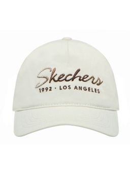 SKECHERS - Women Off White Script Gradient Cap