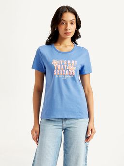 Levi's - Womens Graphic Print Crew Neck T-Shirt