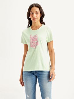 Levi's - Womens Graphic Print Crew Neck T-Shirt