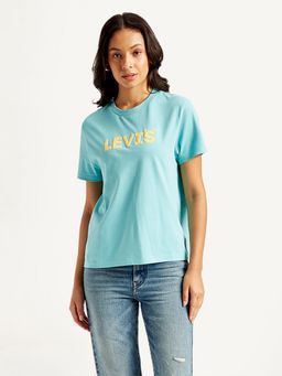 Levi's - Womens Brand Logo Relaxed Fit T-Shirt