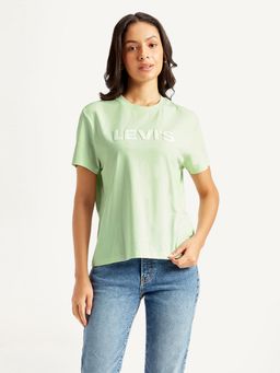 Levi's - Womens Brand Logo Relaxed Fit T-Shirt
