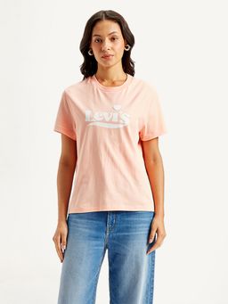 Levi's - Womens Brand Logo Relaxed Fit T-Shirt