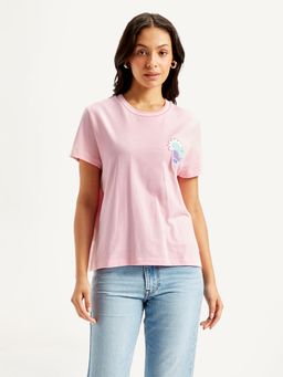 Levi's - Womens Graphic Print Relaxed Fit T-Shirt