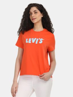 Levi's - Womens Brand Logo Relaxed Fit T-Shirt