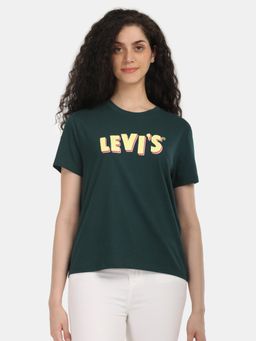 Levi's - Womens Brand Logo Relaxed Fit T-Shirt