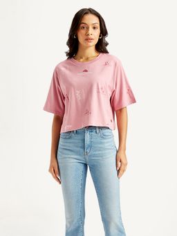Levi's - Womens Printed Relaxed Fit T-Shirt