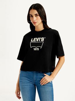 Levi's - Womens Brand Logo Relaxed Fit T-Shirt