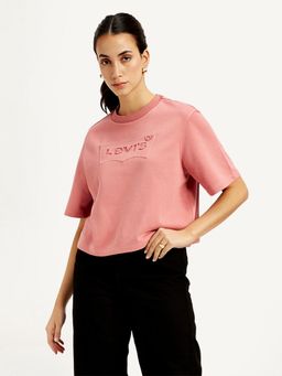 Levi's - Womens Brand Logo Relaxed Fit T-Shirt