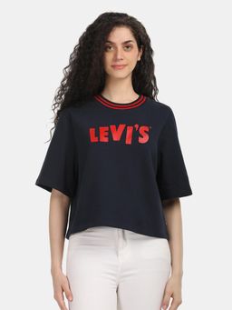 Levi's - Womens Brand Logo Relaxed Fit T-Shirt
