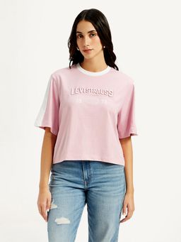 Levi's - Womens Typographic Print Relaxed Fit T-Shirt