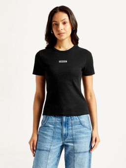 Levi's - Womens Solid Crew Neck T-Shirt