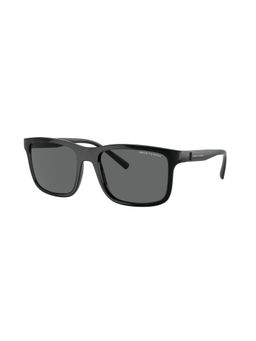 ARMANI EXCHANGE - Men UV Protected Grey Lens Rectangle Sunglasses - 0AX4145S81588757 (57)