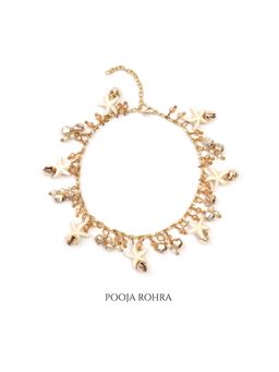 Label Pooja Rohra - Gold Tara Anklet