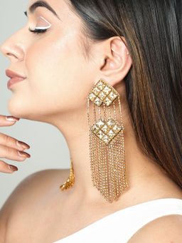 Label Pooja Rohra - Gold Sienna Earrings