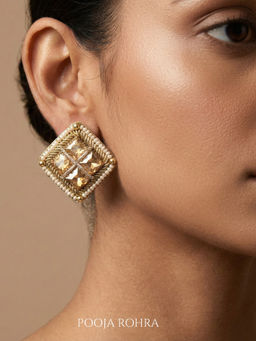 Label Pooja Rohra - Yellow Anika Earrings