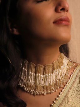 Label Pooja Rohra - Black Arshia Necklace