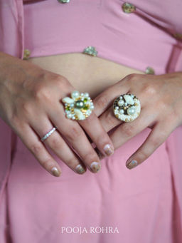 Label Pooja Rohra - Multi-Color Kaira Ring