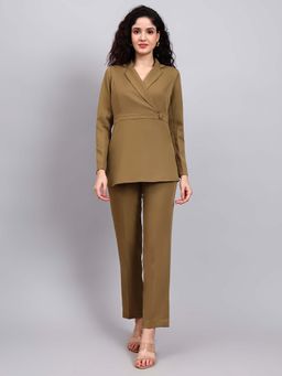Powersutra - Power Dressing Olive Co-Ord Set