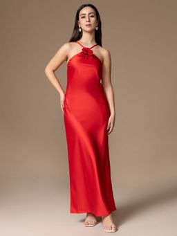 Kazo - Ross Red Maxi Dress