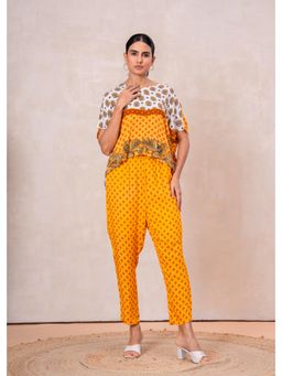 STIL-O-STITCH - Yellow Colour Top With Pant