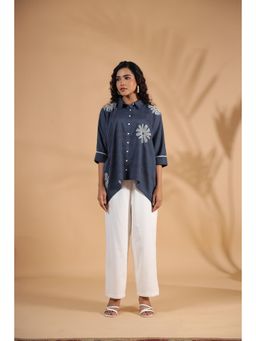 STIL-O-STITCH - Blue Colour Shirt With Pant