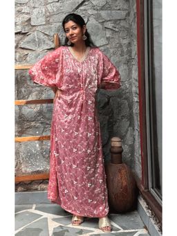 Galocher Clothing - Sunset Serenity Festive Kaftan Maxi Dress
