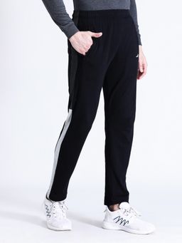 Crocodile - Men Solid Slim Fit Black Trackpant
