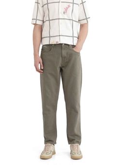 Rare Rabbit - Green Solid Relaxed Fit Jeans