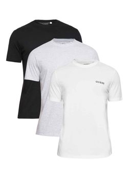 Guess - Multi-Color Solid Regular 3 T-Shirts (Pack of 3)