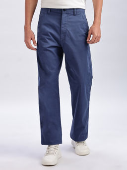 Calvin Klein - Men Blue Solid Trousers