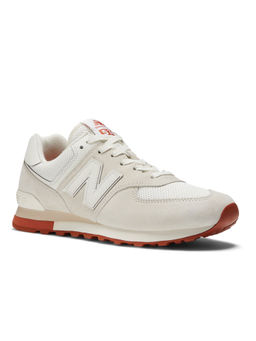 New Balance - Men 574 Sea Salt Sneakers Off White
