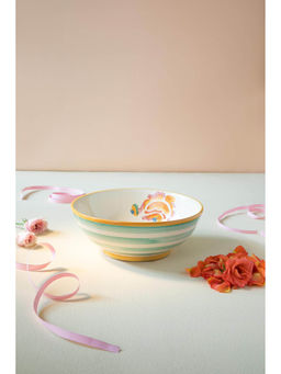 Freedom Tree - Gypsy Rose Ceramic Round Bowl