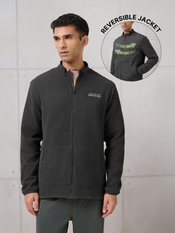 Technosport - Men Kangaroo Pocket Reversable Winter Jacket with TECHNOWARM+