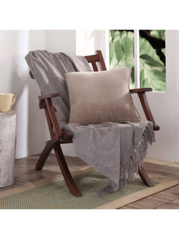 Maspar - Colorart Jessica Solid 310GSM Neutral Cushion Cover