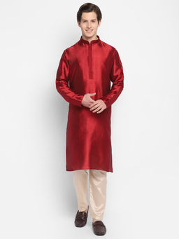 Devoiler - Regular Fit Long Kurta For Men