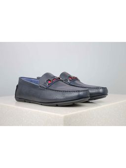 ATESBER - Blue Solid Formal Shoes