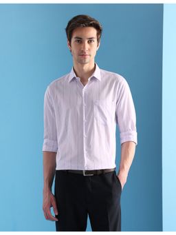 Arrow - Mens Vertical Striped Liberty Classic Fit Velocity Shirt