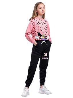 Kuchipoo - Disney Girls Regular Fit T-Shirt with Joggers (Set of 2)