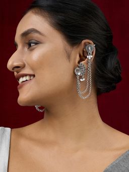 Teejh - Keri Silver Earcuffs