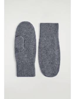 COS - Women Grey CASHMERE MITTENS